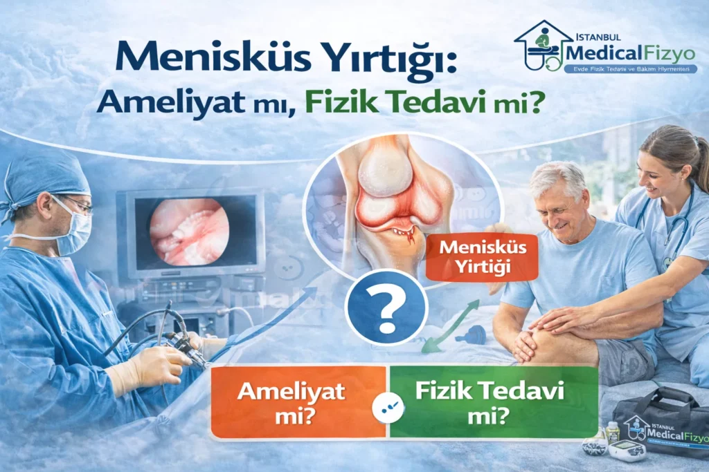 Menisküs Yırtığı: Ameliyat mı, Fizik Tedavi mi?